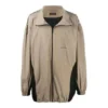 Übergroße, leichte Track-Jacke mit Reißverschluss „Neutrals“ 625510TDO139577