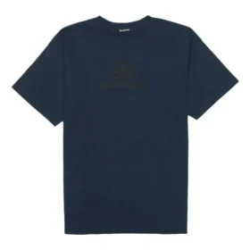Übergroßes, gewaschenes Interlock-BB-T-Shirt „Navy Black“ 583214TFV658060