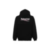 Bestickter Oversize-Hoodie mit Political Campaign-Aufdruck „Black White“ 620947TKVI91070