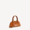 Bolero-Bowling-Tasche für Damen, Mini, in Hellbraun „Cowboy“ Bolero-Bowling-Tasche für Damen, Mini, in Hellbraun „Cowboy“