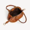Bolero-Bowling-Tasche für Damen, Mini, in Hellbraun „Cowboy“ Bolero-Bowling-Tasche für Damen, Mini, in Hellbraun „Cowboy“