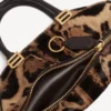 Bolero-Bowlingtasche für Damen, Mini, in Beige/Mokka Bolero-Bowlingtasche für Damen, Mini, in Beige/Mokka