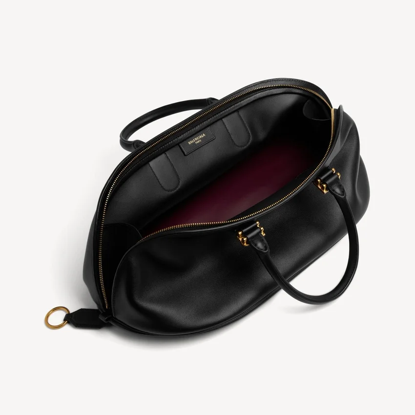 Bolero-Bowlingtasche für Damen, mittelgroß, in Schwarz Bolero-Bowlingtasche für Damen, mittelgroß, in Schwarz