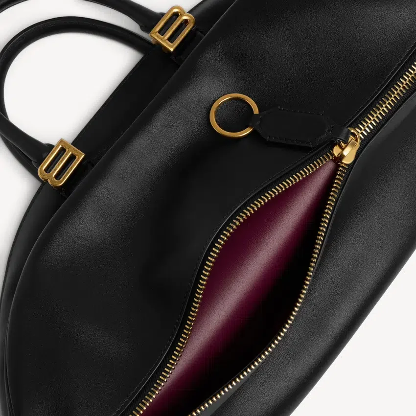 Bolero-Bowlingtasche für Damen, mittelgroß, in Schwarz Bolero-Bowlingtasche für Damen, mittelgroß, in Schwarz