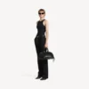 Bolero-Bowlingtasche für Damen, mittelgroß, in Schwarz Bolero-Bowlingtasche für Damen, mittelgroß, in Schwarz