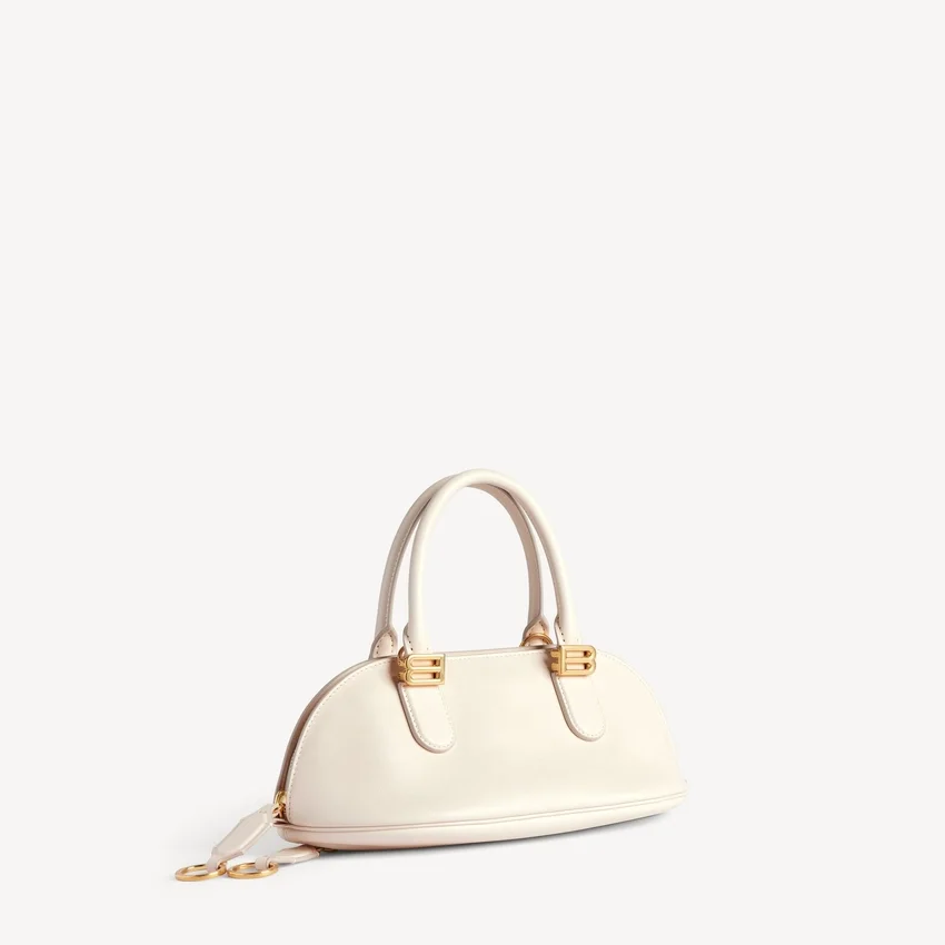 Bolero-Bowlingtasche Mini für Damen in Creme Bolero-Bowlingtasche Mini für Damen in Creme