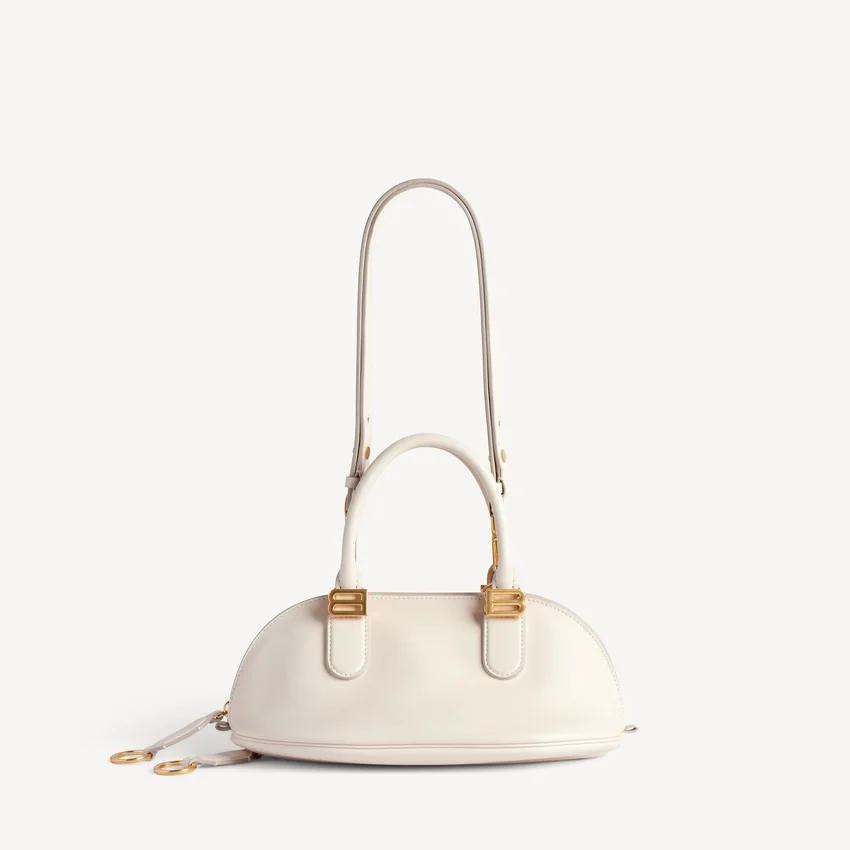 Bolero-Bowlingtasche Mini für Damen in Creme Bolero-Bowlingtasche Mini für Damen in Creme