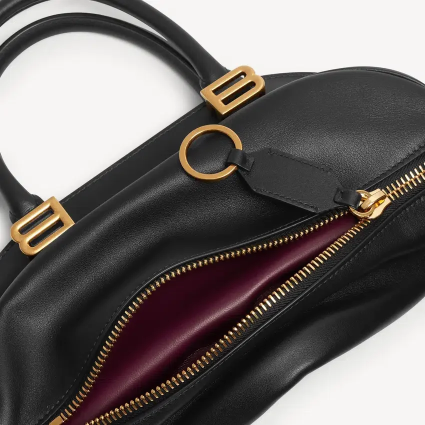 Bolero-Bowlingtasche Mini für Damen in Schwarz Bolero-Bowlingtasche Mini für Damen in Schwarz
