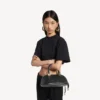 Bolero-Bowlingtasche Mini für Damen in Schwarz Bolero-Bowlingtasche Mini für Damen in Schwarz