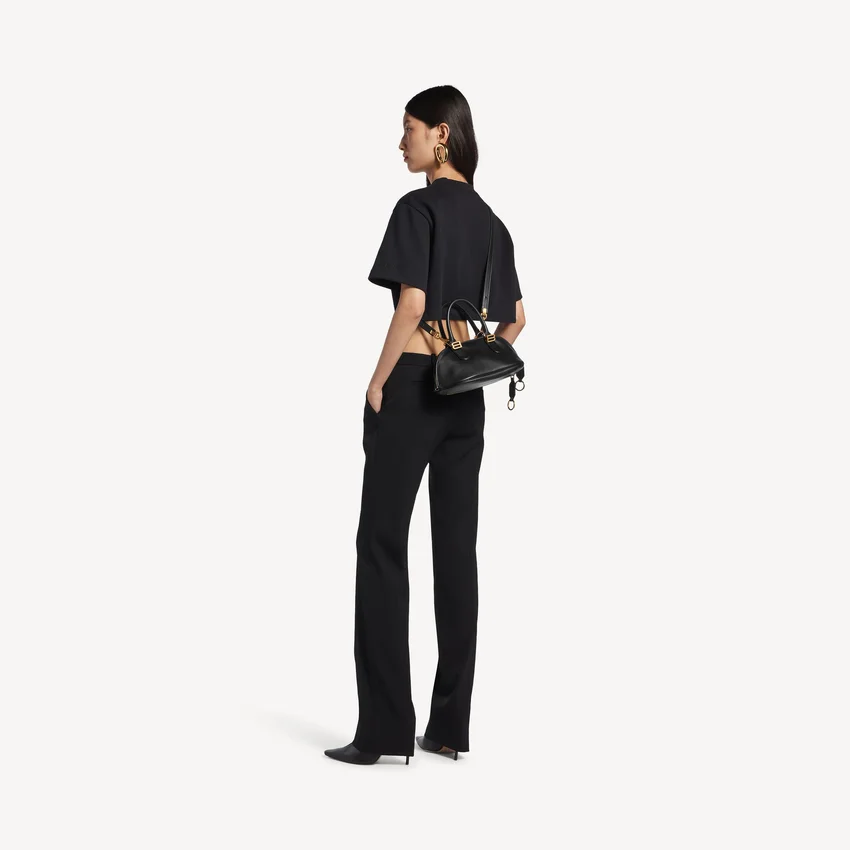 Bolero-Bowlingtasche Mini für Damen in Schwarz Bolero-Bowlingtasche Mini für Damen in Schwarz