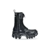 Bulldozer Schnürstiefel „Black Outline Calfskin“ 672502WBEF21090