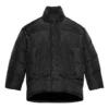 C-förmige Daunenjacke „Schwarz“ 621982TYD331000