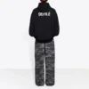 Camouflage-Jeans mit weitem Bein „Grau“ 641456TJW551055