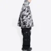 Camouflage-Reißverschluss-Jacke „Grey“ 681818TLQ121240