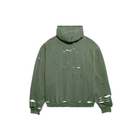 Caps Destroyed Hoodie „Grün“ 659403TKVB63011