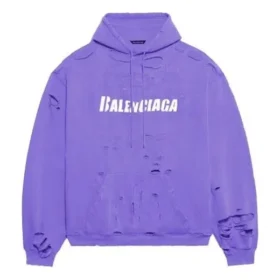 Caps Destroyed Hoodie „Purple“ 659403TKVB63078