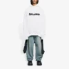 Caps Destroyed Hoodie „Weiß“ 659403TKVB69040