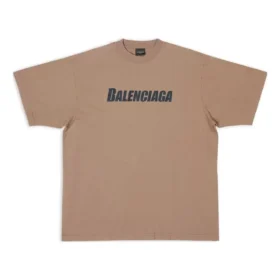 Caps T-Shirt Boxy Fit „Tan“ 651795TNVL17761