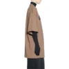 Caps T-Shirt Boxy Fit „Tan“ 651795TNVL17761