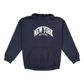 Cities New York Hoodie Wide Fit „Navy White“ 675003TLVM33967