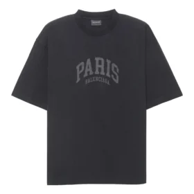 Cities Paris T-Shirt Medium Fit „Nero“ 612966TLVL71069