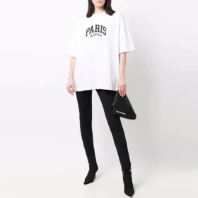 Cities Paris T-Shirt, Medium Fit „Weiß“ 612966TLVL79040