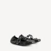 City-Ballerinas für Damen in Schwarz/Silber