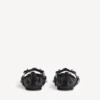 City-Ballerinas für Damen in Schwarz/Silber