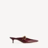City-Pantolette für Damen in Merlot