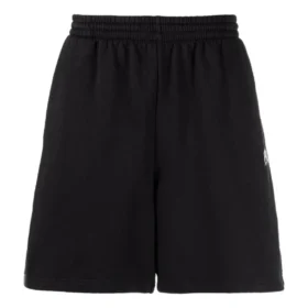 City Paris Baumwoll-Sweatshorts „Black White“ 676137TLVL81070