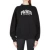 City Paris Sweatshirt mit Rundhalsausschnitt „Black White“ 676629TLVL81070