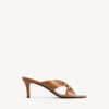 City-Sandale für Damen in Camel