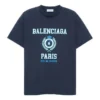 College 1917 T-Shirt in mittlerer Passform „Blue“ 612965TMV954140