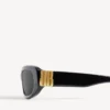 Cosmo-Sonnenbrille für Damen, rechteckig, in Schwarz Cosmo-Sonnenbrille für Damen, rechteckig, in Schwarz