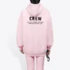 Crew-Shirt mit Alphabet-Aufdruck, rosa 578135TIV751900