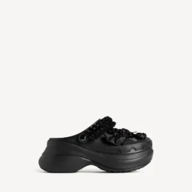 Crocs™ Damen-Pantoletten „Jibbitz™“ in Schwarz