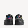 Crocs™ Damen-Pantoletten „Jibbitz™“ in Schwarz Crocs™ Damen-Pantoletten „Jibbitz™“ in Schwarz