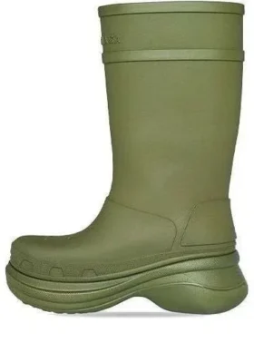 Crocs x Balenciaga Stiefel „Army Green“ 677384W1S8E3195
