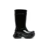 Crocs x Balenciaga Stiefel mit Lack-Finish „Schwarz“ 677388W1S8X
