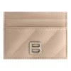 Crush-Kartenetui, gesteppt „Beige“ 766467210J02906