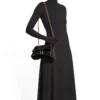 Crush Kleine Kettenhandtasche, gesteppt „Schwarz“ 716351210J11000