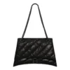 Crush Medium Kettenhandtasche, gesteppt „Schwarz“ 716393210IY1000