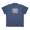 Crypto Oversize-T-Shirt „Blue“ 739028TOVU64108
