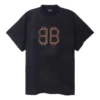 Crypto-T-Shirt, Oversize „Black Faded“ 739028TOVN81055