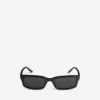 Daily Sonnenbrille in rechteckiger Form, schwarz Daily Sonnenbrille in rechteckiger Form, schwarz