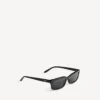 Daily Sonnenbrille in rechteckiger Form, schwarz Daily Sonnenbrille in rechteckiger Form, schwarz