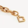 Damen-B-Armband in glänzendem Gold Damen-B-Armband in glänzendem Gold