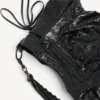 Damen-Beuteltasche „Le City“ klein in Schwarz Damen-Beuteltasche „Le City“ klein in Schwarz