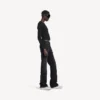 Damen-City-Hose mit geradem Bein in Schwarz Damen-City-Hose mit geradem Bein in Schwarz