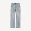 Damen-City-Hose mit geradem Schnitt in Hellblau Damen-City-Hose mit geradem Schnitt in Hellblau